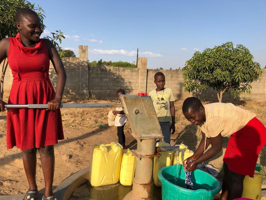 Children participating in activities at Tower of Hope