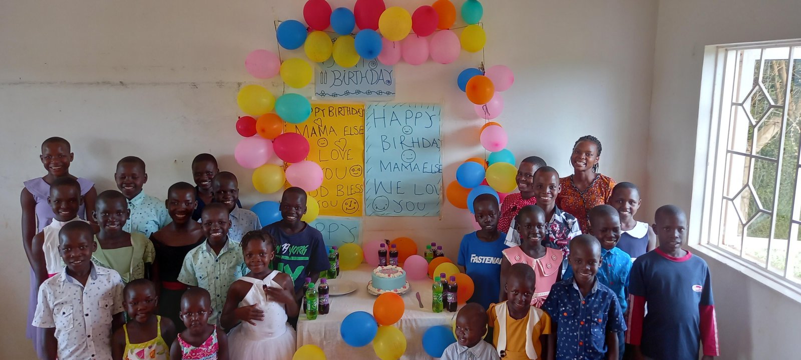 A birthday celebration at Tower of Hope